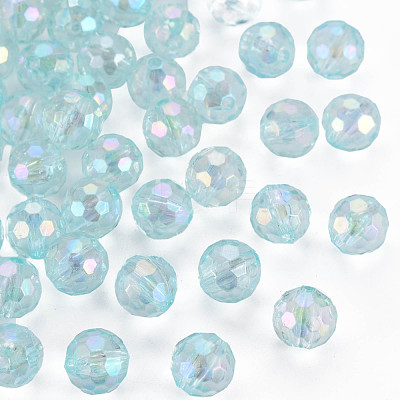 Transparent Acrylic Beads MACR-S373-64-C04-1