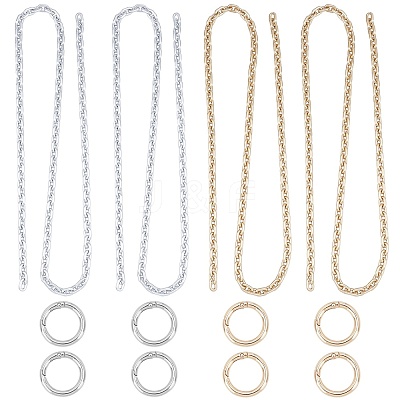 Handmade Spray Painted CCB Cable Chains AJEW-PH0001-17-1