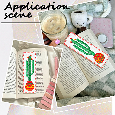 DIY Bookmark Cross-Stitch Kit DIY-SC0029-43B-1