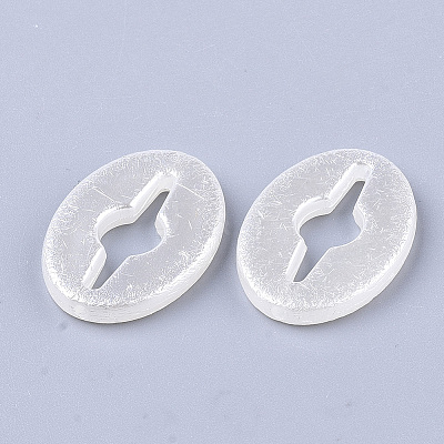 ABS Plastic Imitation Pearl Bead Frames OACR-T017-17-1