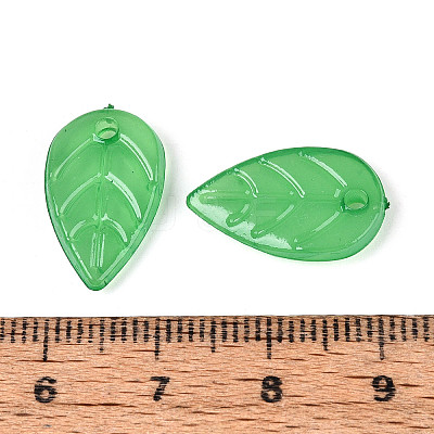 Transparent Acrylic Pendants OACR-T030-27A-1
