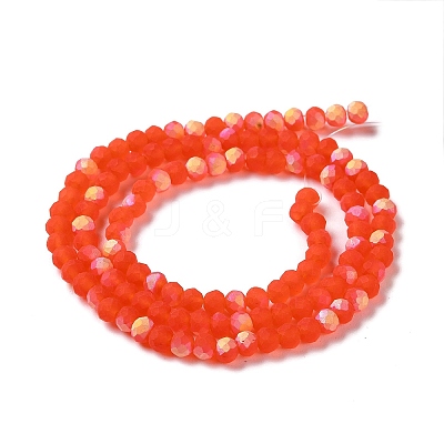 Transparent Glass Beads Strands LS-EGLA-A034-T4mm-MB25-1