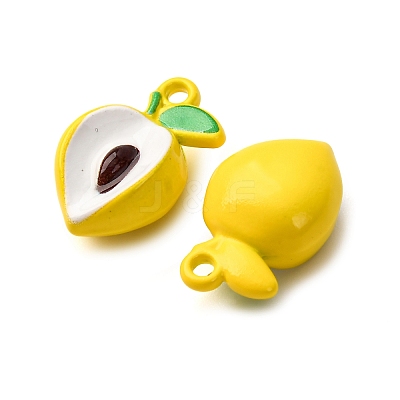 Baking Paint Alloy Pendants LS-FIND-G097-04E-1