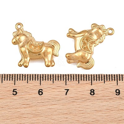 201 Stainless Steel Pendants Rhinestone Settings SA-CBA9448-03G-1