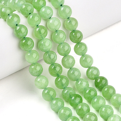 Natural Quartz Beads Strands G-R479-8mm-12-1