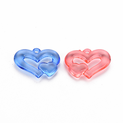 Transparent Acrylic Beads TACR-S154-57B-1