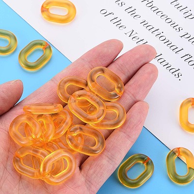 Transparent Acrylic Linking Rings MACR-S373-19-B01-1
