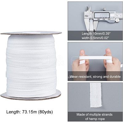 Polyester Cotton Twill Tape Ribbons OCOR-NB0001-20-1