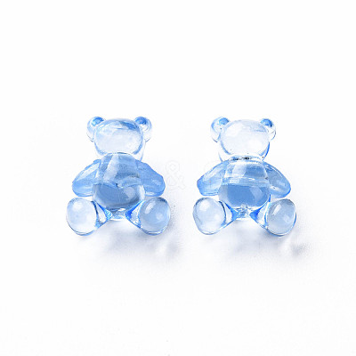 Transparent Acrylic Beads X-MACR-N013-006-1