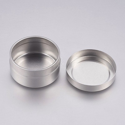 Round Aluminium Tin Cans CON-L007-06-1