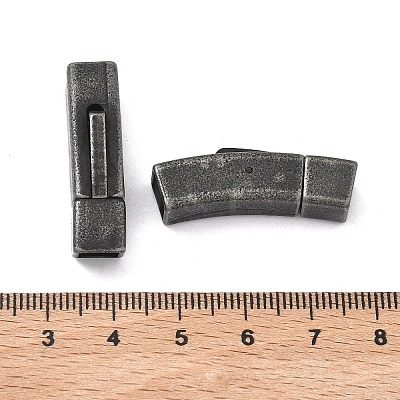 304 Stainless Steel Bayonet Clasps STAS-A138-06AS-1