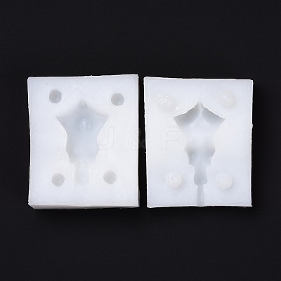 DIY Silicone Craft Doll Body Mold DIY-I082-03-1