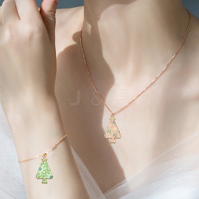 40Pcs 8 Styles Christmas Theme Alloy Pendant FIND-CJ0002-32-1