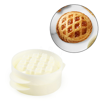 Plastic Classic Mini Press Apple Pie Molds LS-DIY-NH0008-01A-1
