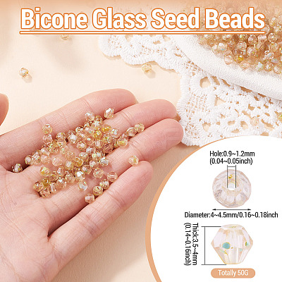 Picasso Baking Paint Glass Seed Beads SEED-TA0001-62A-1