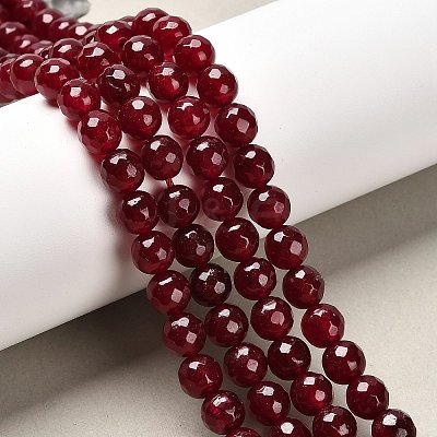 Natural Malaysia Jade Bead Strands G-A147-8mm-A09-1