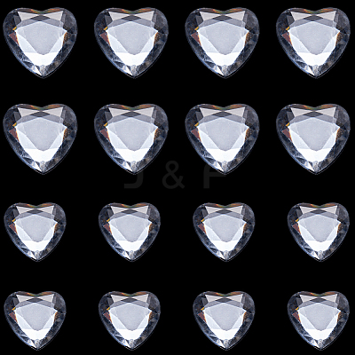 200Pcs 2 Style Acrylic Rhinestone Cabochons MACR-GF0001-03A-1