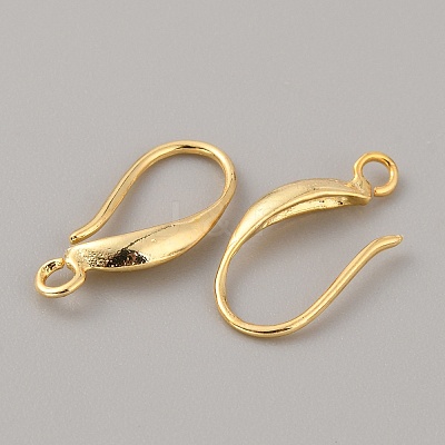 Brass Earring Hooks KK-WH0031-44G-02-1