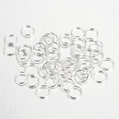 Iron Open Jump Rings IFIN-A018-10mm-S-1