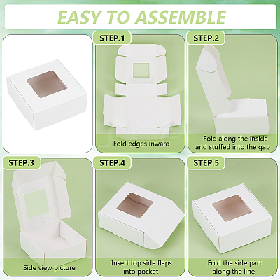 Paper Gift Storage Box LS-CON-WH0001-27A-01-1