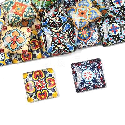1 Bag Glass Cabochons GGLA-FS0001-20B-1
