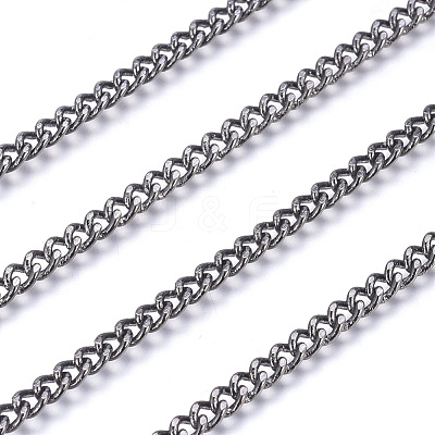 Brass Twisted Chains CHC-S104-B-1