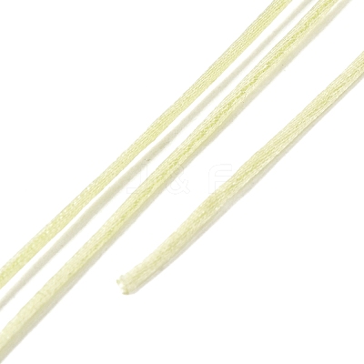 30M Nylon Satin Rattail Cords NWIR-YW0001-04-31-1