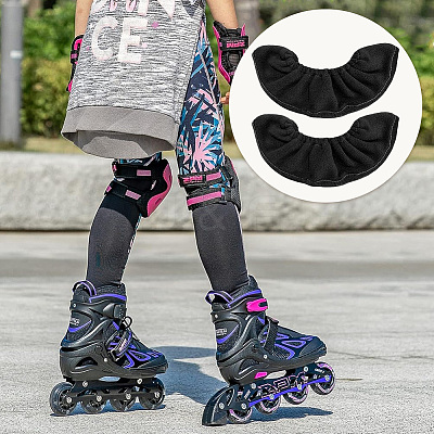 Velvet Ice Skate Guards AJEW-WH20022-85A-01-1