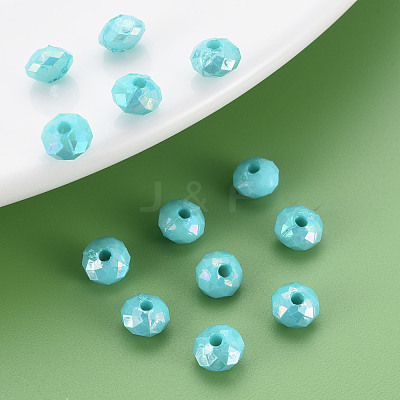 Opaque Acrylic Beads MACR-Q239-018C-05-1
