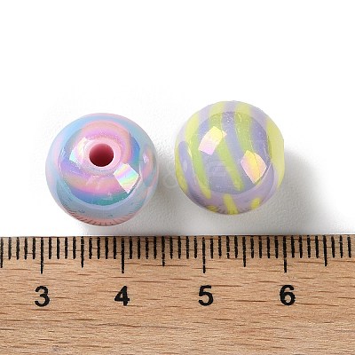AB Color Plated Acrylic Beads SACR-I005-13A-1