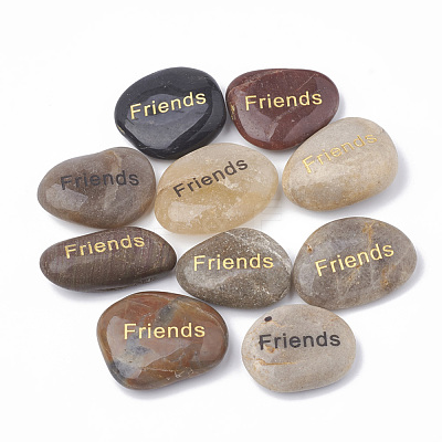 Natural River Stone Palm Stone G-S299-73B-1