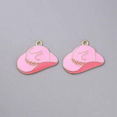 Cowboy Theme Alloy Enamel Pendants ENAM-CJC0012-050A-1