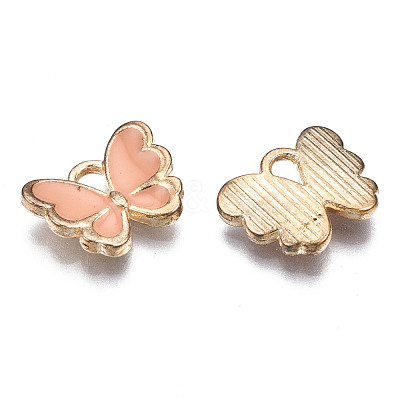 Alloy Enamel Charms ENAM-S121-070K-1
