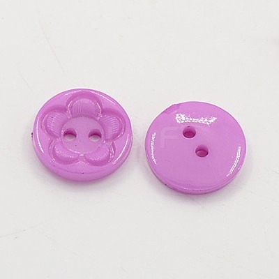 Acrylic Sewing Buttons for Clothes Design X-BUTT-E083-E-M-1