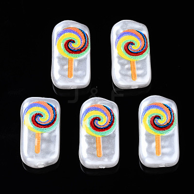 3D Printed ABS Plastic Imitation Pearl Beads KY-S168-006-1