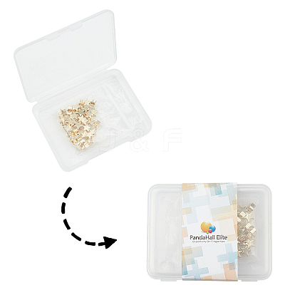 Brass Beads KK-PH0001-26G-1