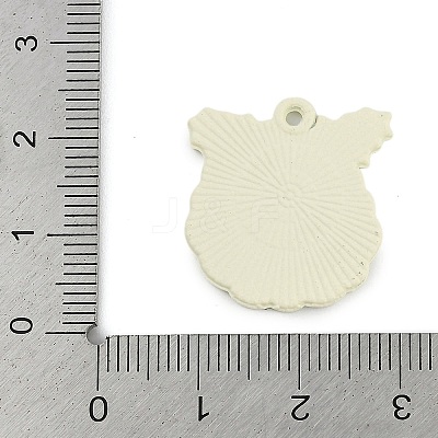 Christmas Theme Spray Painted Alloy Enamel Pendants ENAM-Z020-01L-1