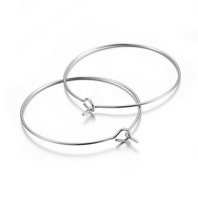 316 Surgical Stainless Steel Wine Glass Charms Rings STAS-L214-01C-1