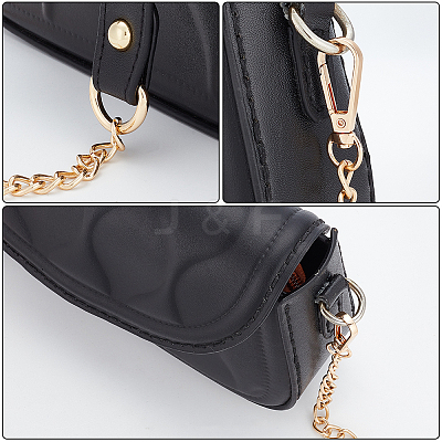 PU Imitation Leather Bag Handles PURS-WH0005-11KCG-1
