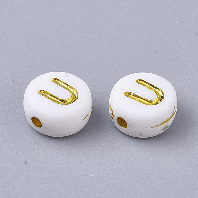Plating Acrylic Beads PACR-R242-01U-1