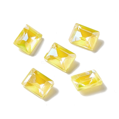 Mocha Fluorescent Style K9 Glass Rhinestone Cabochons RGLA-J026-A-MI-1
