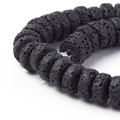 Natural Lava Rock Beads Strands G-F671-02A-13-1