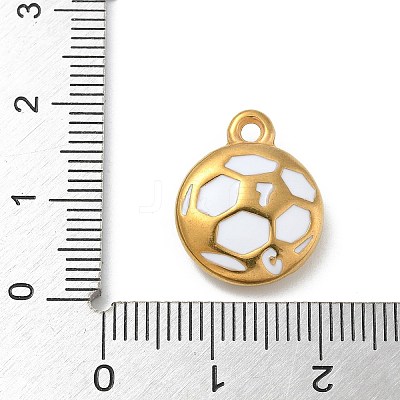 Ion Plating(IP) 304 Stainless Steel Pendants STAS-R008-10G-03-1
