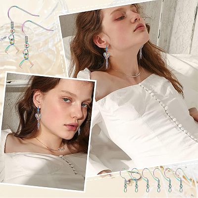 DIY Earring Making Finding Kit STAS-UN0038-65-1