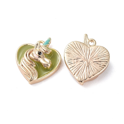 Brass Charms KK-I661-09G-B-1