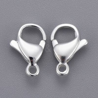 304 Stainless Steel Lobster Claw Clasps STAS-E464-21A-S-1