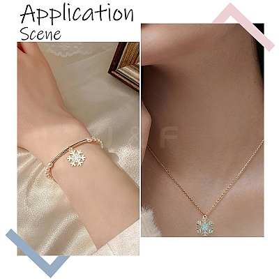 10 Styles Alloy Enamel Pendants ENAM-YW0005-16A-1