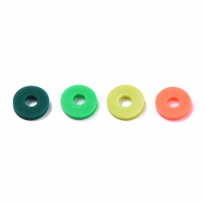 Handmade Polymer Clay Beads CLAY-T019-02B-37-1