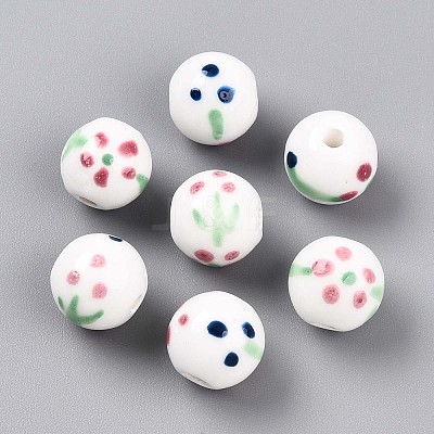 Handmade Porcelain Beads PORC-N009-05A-1