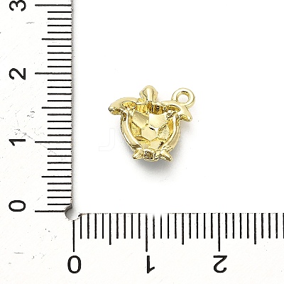 Alloy Enamel Pendants FIND-A051-05B-G-1